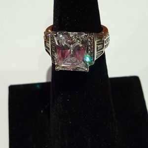 Absolute Emerald Cut Cocktail Ring - Size 5.75